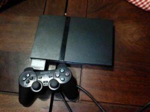 Playstation 2 Con Controles Y Juegos