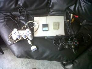 Playstation 2 + Memorycard + 2 Controles + Juegos Oferta