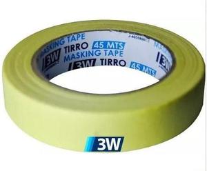 Tirro Amarillo 1'' X 45 Metros, 24mm Espesor