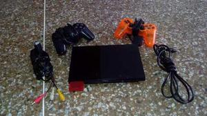 Vendo Playstation 2 Chip Con 2controles Una Memory Card 8mb