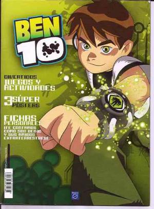 Ben 10. Naruto. Libro Infantil Actividades, Juegos