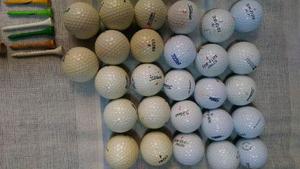 Bolas De Golf Y Tees (usadas Y Nuevas)