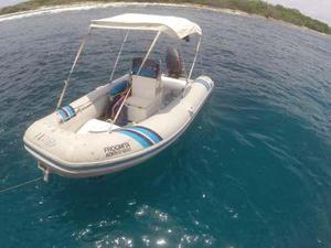 Bote De 14 Pies Artigiana Batelli Con Yamaha 40 Hp