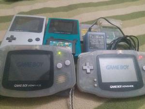 Coleccion De Game Boy Con Mario World Y Pilas Recargables