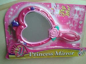 Espejo Corazón Princessmirror Con Mango Para Niña Sin