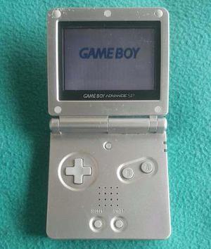 Game Boy Advance Sp + Cargador Original Nintendo + 3 Juegos