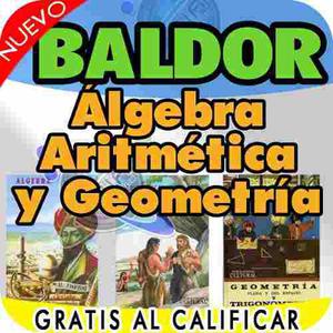 Geometría Aritmética Y Álgebra De Baldor En Pdf Gratis