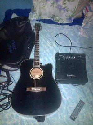 Guitarra Con Amplificador