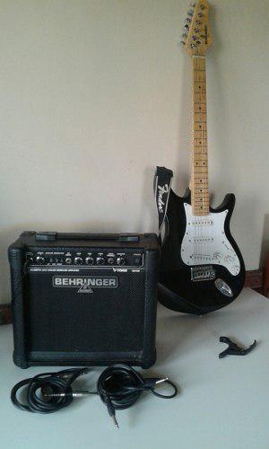 Guitarra Electrica Con Amplificador