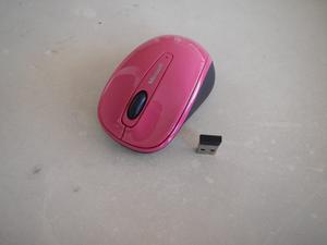 Mouse Inalambrico Microsoft Rosado