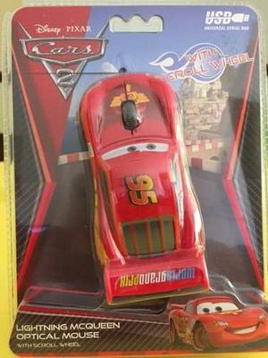 Mouse Inalámbrico Óptico De Rayo Mcqueen