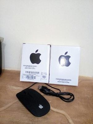 Mouse Usb Apple Para Laptop Y Pc Color Negro