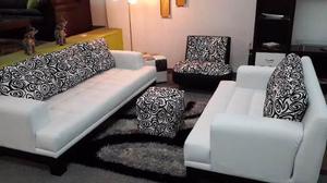 Muebles Sofa Juego De Sala En Bipiel Somos Tienda Física