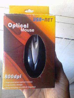 Optical Mouse Usa-net 800dpi Nuevo