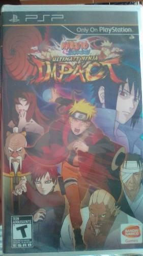 Psp Naruto Shippuden Ultimate Ninja Impact Original 10$