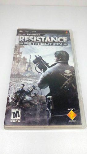 Set De Dos Juegos Original Psp Resistance Retribution Y Hero
