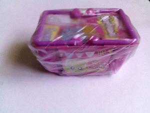 Shopkins Temporada 2. Cesta De Compras 3 Shopkins Incluidos