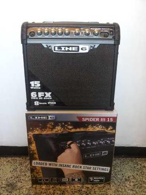 Amplificador Guitarra Line 5 Spider Iii 15watts Como Nuevo