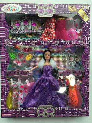 Barbie Muñeca Princesa Accesorios Juguete Niñas