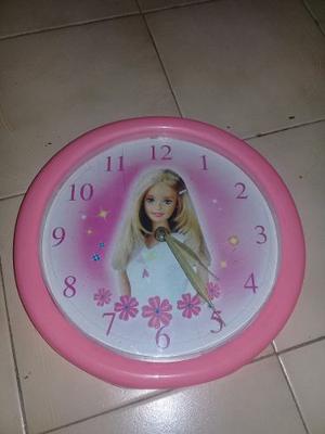 Barbie Reloj De Pared