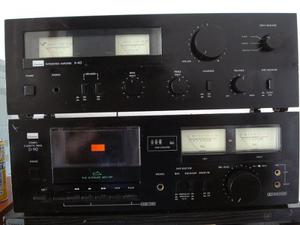 Equipo Sansui Deck Y Amplificador(transf Dañado).