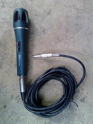 Microfono Prof. Mkv- Alambrico-inalambrico Con 5 Mts Cable5