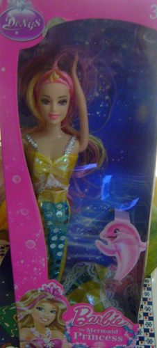 Muñeca Tipo Barbie Sirena Juguete Navidad Niño Jesus