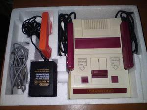 Nintendo Famicom Versión Asía Y Cartucho De 198 Juegos