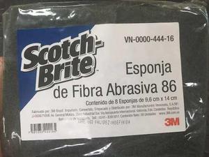 Esponjas De Fibra Abrasiva 3m 86 Scoth Brite
