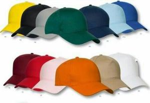 Gorras Acrílicas Unicolores Para Bordar