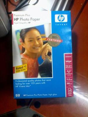 Hp Premium Plus Photo Papel High Glass