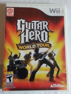 Juego De Wii Original Oportunidad! Guitar Hero World Tour