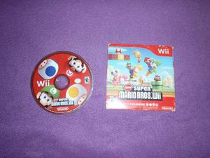 Juego New Super Mario Bros Wii Original Acepto $ O Cambio