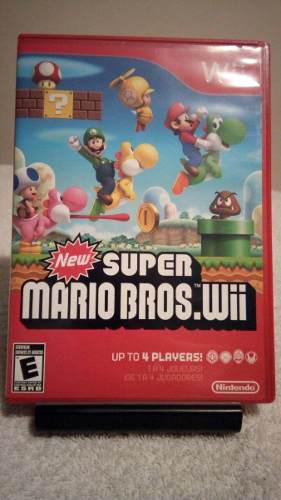 Juego Nintendo Wii New Super Mario Bros Wii Completo