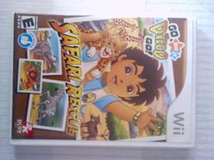 Juego Original De Wii Go Diego Go Safari Rescue