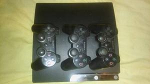 Playstation 3 Ps3 3 Controles 160gb Poco Uso! Enero 