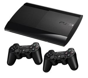 Playstation 3, Super Slim 500 Gb, 2 Controles, Cable Hdmi