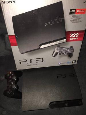 Ps3 Slim 320gb 1 Control 10 Juegos