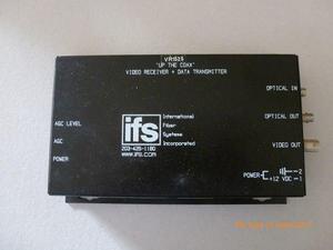 Receptor De Video Y Datos Sobre Fibra Optica Ifs Vr1525 Usa