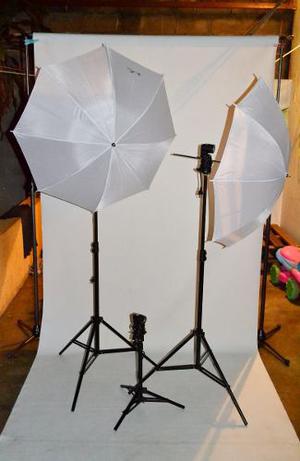 Studio Fotografico Portatil-kit De Iluminacion