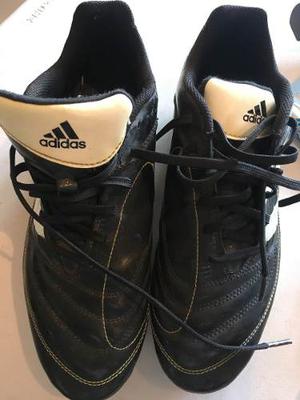 Guayos/ Tacos adidas (Original) Color Negro Us =9 Uk=8 1/2