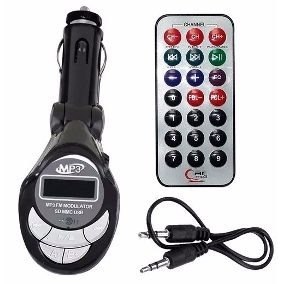 Transmisor Reproductor Mp3 Fm Para Carro Usb Sd Aux