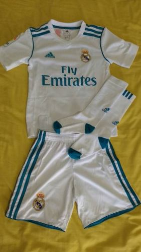 Uniforme Original Del Real Madrid Talla 8 Nuevo