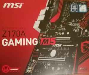 Tarjeta Madre Msi Z170 Gaming M5 7gpus