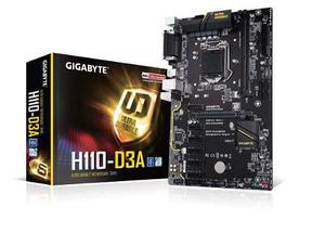 Tarjeta Madrre Gigabyte Lga Intel H110-d3 Para Mineria