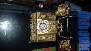 Telefono Antiguo De Coleccion De Bronce