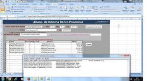 Txt Pago Nomina Provincial En Excel