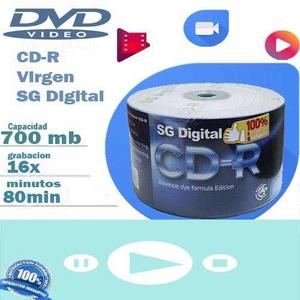 Cd-virgen Sg Digital 700mb 80min 52x Torres De 50!!