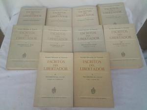 Colección Escritos Del Libertador 10 Tomos