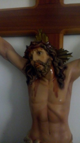 Cristo En La Cruz (escayola)